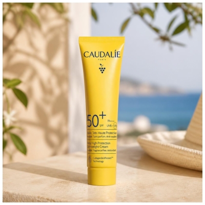 Caudalie Fluide Très Haute Protection Visage et Cou SPF50+ 40 ml
