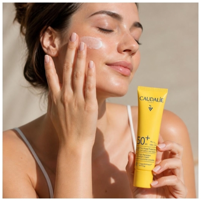 Caudalie Fluide Très Haute Protection Visage et Cou SPF50+ 40 ml