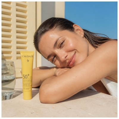 Caudalie Fluide Très Haute Protection Visage et Cou SPF50+ 40 ml