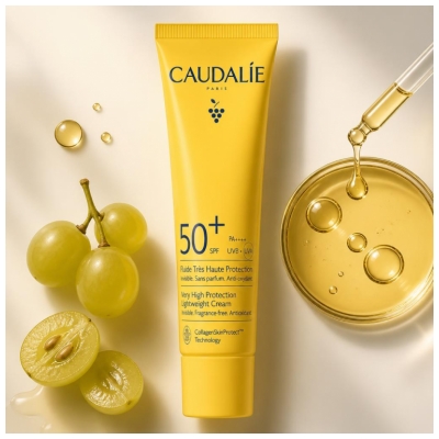 Caudalie Fluide Très Haute Protection Visage et Cou SPF50+ 40 ml
