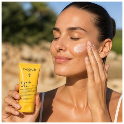Caudalie Crème Très Haute Protection Visage et Cou SPF50+ 40 ml