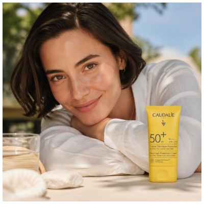 Caudalie Crème Très Haute Protection Visage et Cou SPF50+ 40 ml
