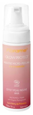 Florame Glow Protect Mousse Micro-Peeling à la Grenade Bio 150 ml
