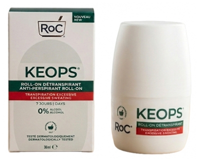 RoC Keops Roll-On Détranspirant 30 ml