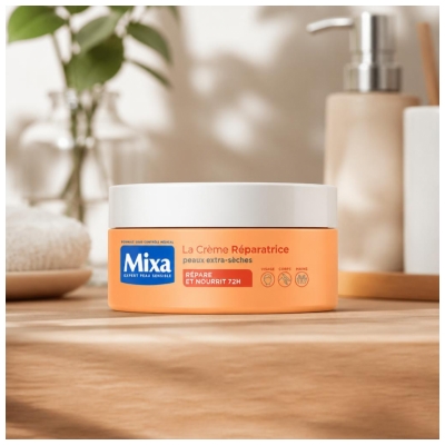 Mixa La Crème Réparatrice 72H pour les Peaux Extra Sèches 150 ml