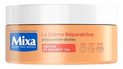 Mixa La Crème Réparatrice 72H pour les Peaux Extra Sèches 150 ml