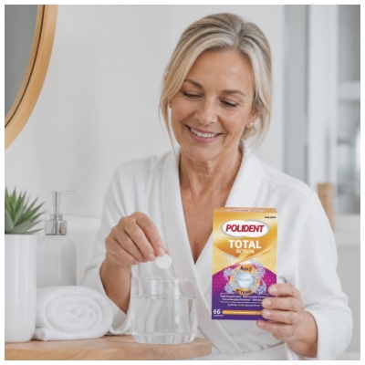 Polident Corega Power Max Nettoyant Total Action 4en1 66 Comprimés