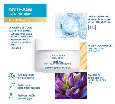 Granions Anti-Âge Jour Crème Raffermissante 50 ml