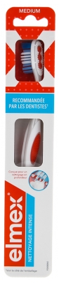 Elmex Nettoyage Intense Brosse à Dents - Couleur : Orange