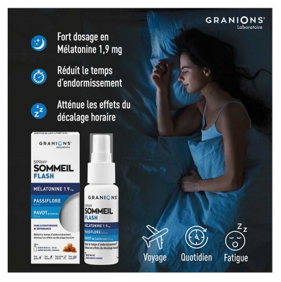 Granions Sommeil Flash Spray 25 ml