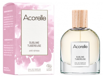 Acorelle Sublime Tubéreuse Eau de Parfum pour Femmes Bio 50 ml