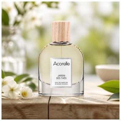 Acorelle Jardin des Thés Eau de Parfum pour Femmes Bio 50 ml