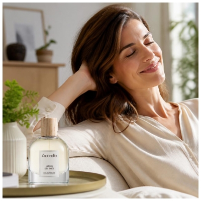 Acorelle Jardin des Thés Eau de Parfum pour Femmes Bio 50 ml