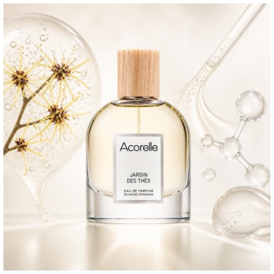 Acorelle Jardin des Thés Eau de Parfum pour Femmes Bio 50 ml