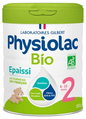 Physiolac Bio Fe 2 800 g Certbio