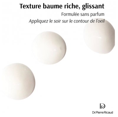 Dr Pierre Ricaud Contour Yeux de Nuit Régénération Suprême Probiotiques + Micro-Arn de Lavande Bio 15 ml