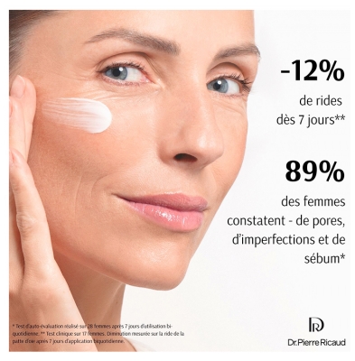 Dr Pierre Ricaud Crème Fluide Anti-Rides & Anti-Imperfections Peaux Mixtes à Grasses 40 ml 