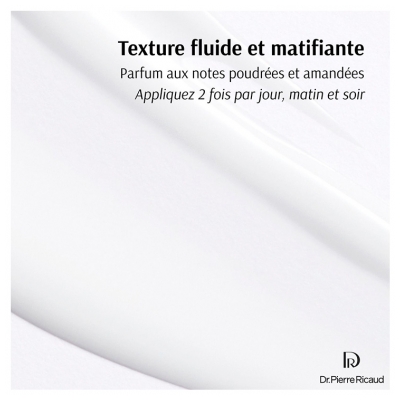 Dr Pierre Ricaud Crème Fluide Anti-Rides & Anti-Imperfections Peaux Mixtes à Grasses 40 ml 