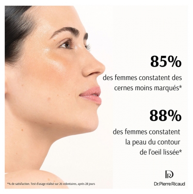 Dr Pierre Ricaud Contour Yeux Glow Éclat Lissage Uniformisation Vitamine C et Glabridine de Réglisse 15 ml