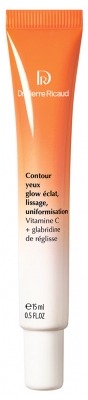 Dr Pierre Ricaud Contour Yeux Glow Éclat Lissage Uniformisation Vitamine C et Glabridine de Réglisse 15 ml