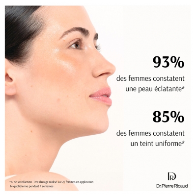 Dr Pierre Ricaud Crème-Glow Éclat Lissage Anti-Taches Vitamine C et Glabridine de Réglisse 40 ml