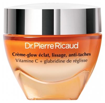 Dr Pierre Ricaud Crème-Glow Éclat Lissage Anti-Taches Vitamine C et Glabridine de Réglisse 40 ml