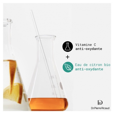 Dr Pierre Ricaud Masque Glow Vitamine C et Eau de Citron Bio 50 ml