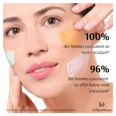 Dr Pierre Ricaud Masque Glow Vitamine C et Eau de Citron Bio 50 ml