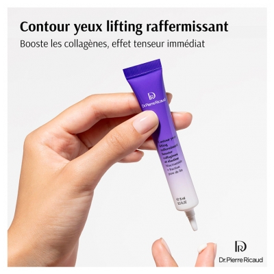 Dr Pierre Ricaud Contour Yeux Lifting Raffermissant Booster Collagènes et Élastine 15 ml