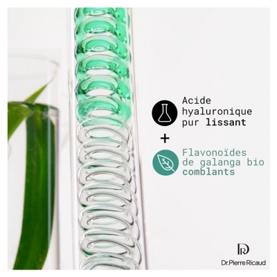 Dr Pierre Ricaud Sérum Activateur Anti-Rides Acide Hyaluronique Pur + Flavonoïdes de Galanga Bio 30 ml