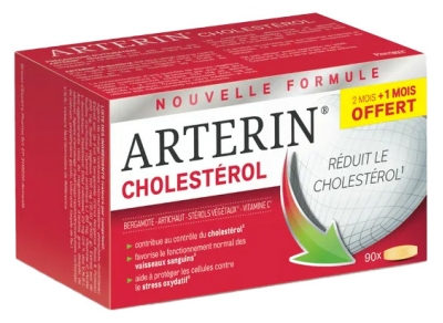 Arterin Cholestérol Complément Alimentaire 90 Comprimés