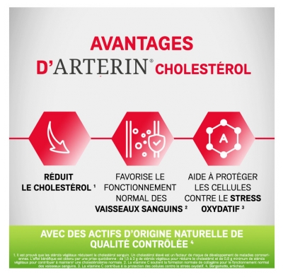 Arterin Cholestérol Complément Alimentaire 90 Comprimés