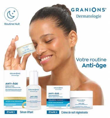 Granions Anti-Âge Nuit Crème Régénérante Nourrissante 50 ml