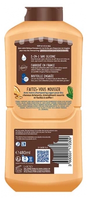 Dop Shampoing 2en1 Très Nourrissant Cheveux Secs à Très Secs 480 ml