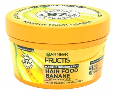 Garnier Fructis Hair Food Banane Masque Nourrissant Cheveux Secs 20 ml