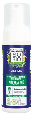 Léa Nature SO BIO étic Aroma Mousse Nettoyante Purifiante Tea Tree Bio 150 ml