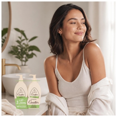 Cavaillès Soin Lavant Toilette Intime Hydratant 2 x 250 ml