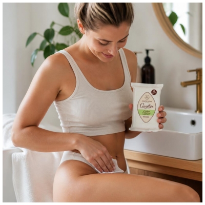 Cavaillès Lingettes Hydratantes 15 lingettes