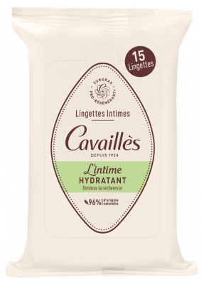 Cavaillès Lingettes Hydratantes 15 lingettes