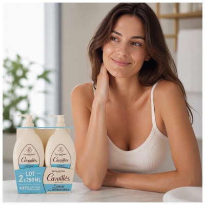 Rogé Cavaillès Soin Lavant Toilette Intime Antibactérien 2 x 250 ml