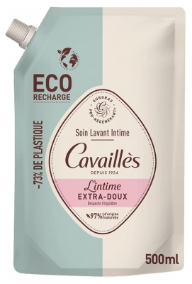 Rogé Cavaillès Soin Lavant Toilette Intime Extra-Doux Éco-Recharge 500 ml