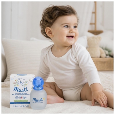 Mustela Musti Eau de Senteur Sans Alcool 50 ml