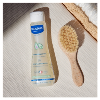 Mustela Shampoing Doux Bébé à l'Avocat Bio 200 ml