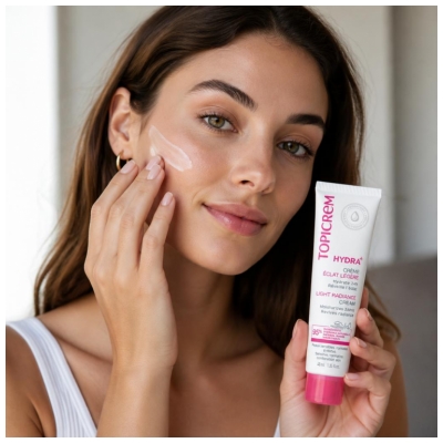 Topicrem Hydra+ Crème Hydratante Éclat Légère