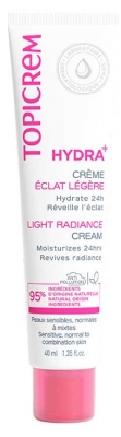 Topicrem Hydra+ Crème Hydratante Éclat Légère