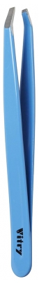 Vitry Pince à Épiler Inox Mors Crabe 9 cm - Couleur : Bleu