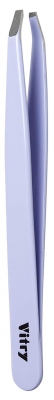 Vitry Pince à Épiler Inox Mors Crabe 9 cm - Couleur : Mauve Pâle