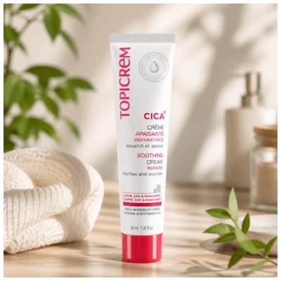 Topicrem CICA - Peaux irritées Crème Apaisante Réparatrice 40 ml