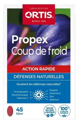 Ortis Propex Coup de Froid 45 Comprimés
