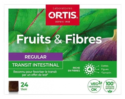Ortis Fruits&fibres Regular 24 Cubes